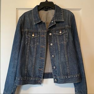 J Crew jean jacket, size small